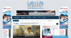 Desktop Screenshot of labonline.com.au